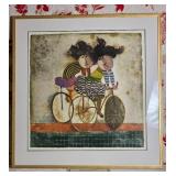 *SIGNED* Fine Art Etching and Aquatint Print - Graciela Rodo Boulanger - La Course