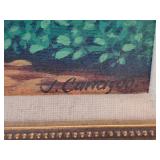 *SIGNED* Original Carribean Fine Art Landscare Painting - J. Carrasco