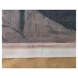 *SIGNED* Moody Belgian Fine Art Landscape Print - Belgian Street
