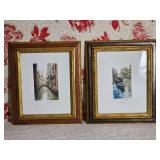 *SIGNED* Ethereal Venetian Fine Art Print Pair - Canal Series