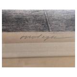 *SIGNED* Bavarian Fine Art Etching Print - Munchen