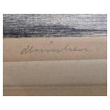 *SIGNED* Bavarian Fine Art Etching Print - Munchen