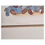 *SIGNED* Indigenous American Fine Art Print - Barbara Lavalee - Eskimo Stitchery