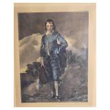 Brilliant Vintage Fine Art Print - Thomas Gainsborough - The Blue Boy