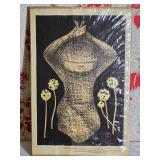 Stamped Modern Fine Art Japanese Woodblock Print - Kaoru Kawano - Dandelions