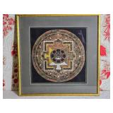 Stunning Tibetan Buddhist Mandala Thangka Painting