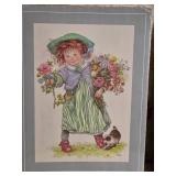 Adorable Fine Art Print Pair - Lisi Martin - Garden Girl Series