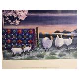 *SIGNED**ARTIST PROOF* Idyllic Rural Fine Art Print Pair - Connie Bieber - A Welcome is Waiting / Tender Offerings