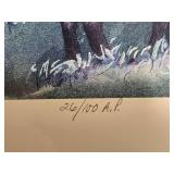 *SIGNED**ARTIST PROOF* Idyllic Rural Fine Art Print Pair - Connie Bieber - A Welcome is Waiting / Tender Offerings
