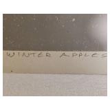 *SIGNED* Idyllic Modern Fine Art Print - C. Beck - Winter Apples
