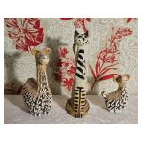 Whimsical Ceramic Animal Figurine Collection