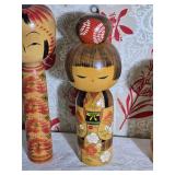 Japanese Kokeshi Doll Collection