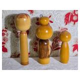 Japanese Kokeshi Doll Collection