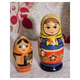 Russian Nesting Doll and Matryoshka Figure Collection