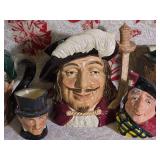 Royal Doulton Style Character Jug Collection