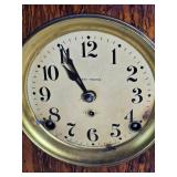 Antique Seth Thomas Mantel Clock with Faux Marble Columns