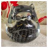 *SIGNED* Studio Art Glass Owl Statuette Series