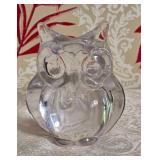 *SIGNED* Studio Art Glass Owl Statuette Series
