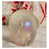 *SIGNED* Studio Art Glass Elephant Statuette - Orient & Flume
