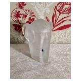 *SIGNED* Studio Art Glass Elephant Statuette - Murano - Gambaro & Poggi