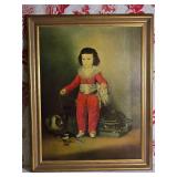 Antique Fine Art Print - Francisco Goya - Manuel Osorio Manrique de Zuniga