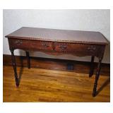 Cottage Colonial Antique Console Table