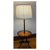 Queen Anne Antique Mahogany Table Lamp