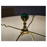 Queen Anne Antique Mahogany Table Lamp