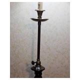Antique Regency Barly Twist Floor Lamp with Adjustable Height