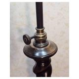 Antique Regency Barly Twist Floor Lamp with Adjustable Height