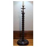 Antique Regency Barly Twist Floor Lamp with Adjustable Height
