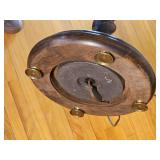 Antique Regency Barly Twist Floor Lamp with Adjustable Height