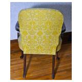 Chippendale Mahogany Parlor Chair with Beautiful Upholstery