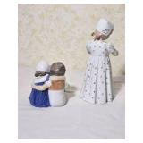 Bing and Grøndahl Figurine ~ Mary with Her Doll and Reading Girl