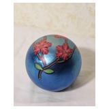 Orient & Flume Iridescent Glass Paperweight