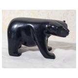 Bear by Ulami Tunnillie Serpentinite Inuit Carving