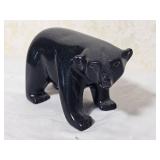 Bear by Ulami Tunnillie Serpentinite Inuit Carving