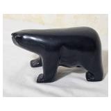 Bear by Ulami Tunnillie Serpentinite Inuit Carving
