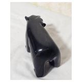 Bear by Ulami Tunnillie Serpentinite Inuit Carving
