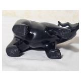 Bear by Ulami Tunnillie Serpentinite Inuit Carving