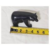 Bear by Ulami Tunnillie Serpentinite Inuit Carving