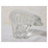 Arte Vargas Glass Bear Figure