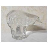 Arte Vargas Glass Bear Figure