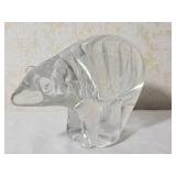 Arte Vargas Glass Bear Figure