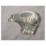 Arte Vargas Glass Bear Figure