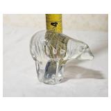 Arte Vargas Glass Bear Figure