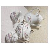 Haviland and Edlisite Race Rose China Pieces