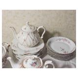 Haviland and Edlisite Race Rose China Pieces