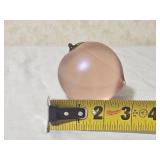 Orient & Flume Iridescent Art Glass Peace Paperweight