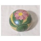 Orient & Flume Cactus Flower Paperweight Signed Alexander